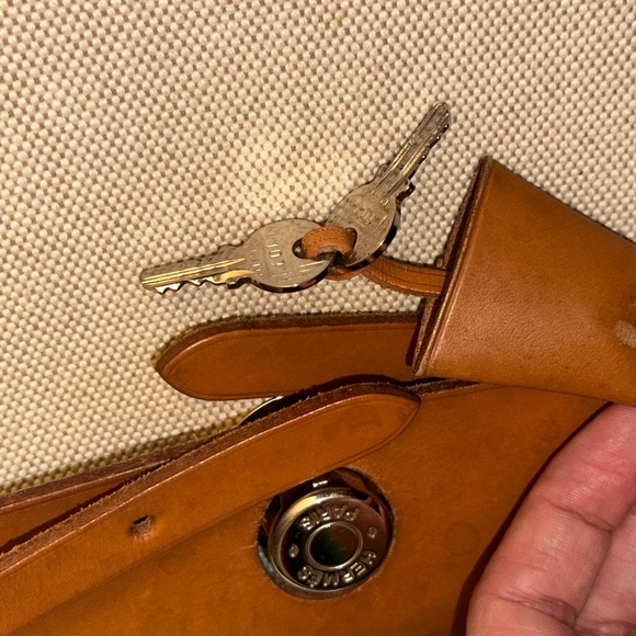 Pre-loved Hermès Vintage Herbag Bag 31 Beige - Picture 7 of 11